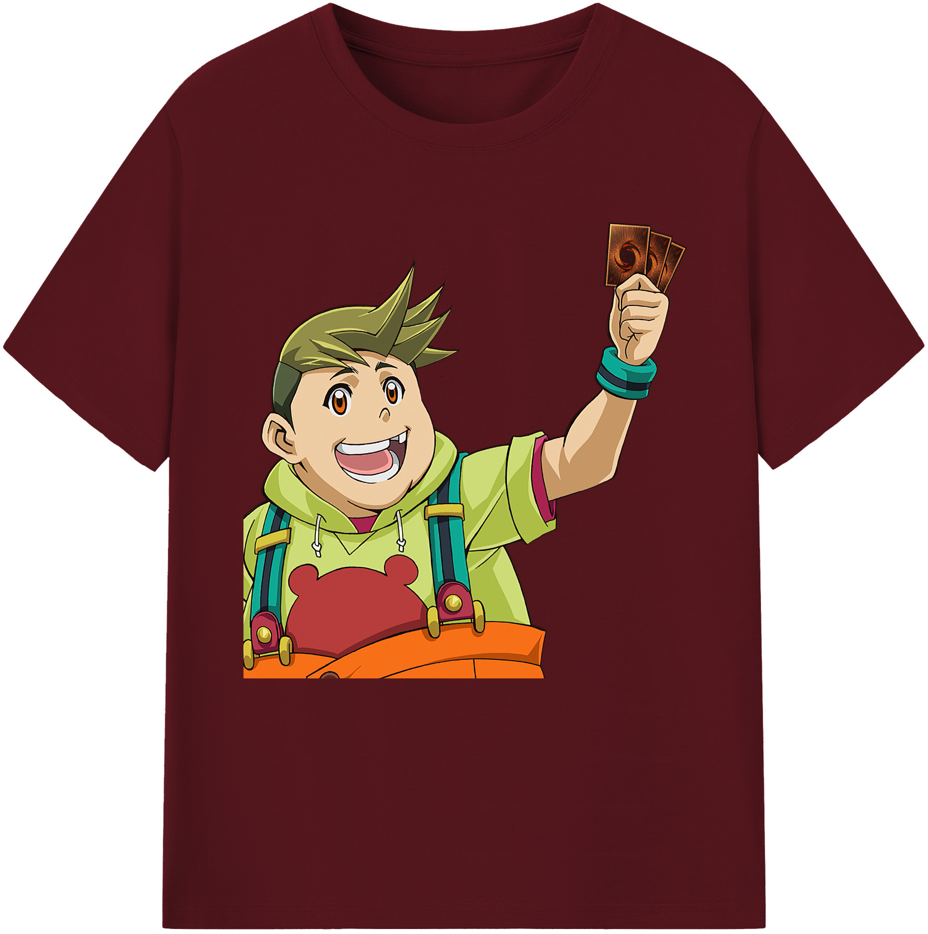 （画像用） 遊☆戯☆王 Yu-Gi-Oh! 綿100％半袖Tシャツ（フロントプリント）